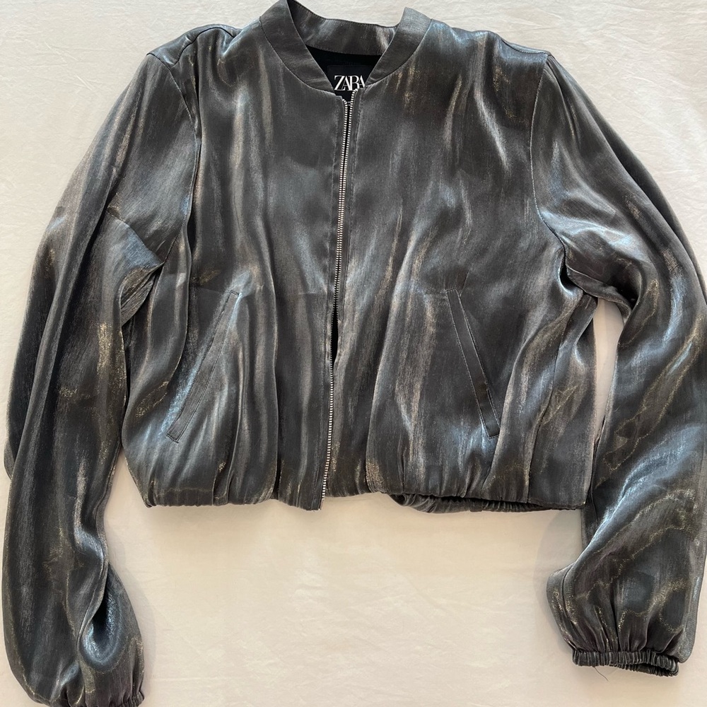 Zara Silver Jacket